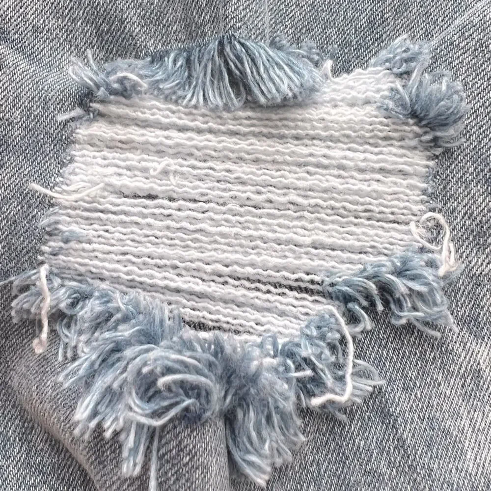 WeWoreWhat The Danielle High Rise Distressed Jeans Size 30 - Picture 7 of 12